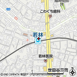 有限会社萩原文具店周辺の地図