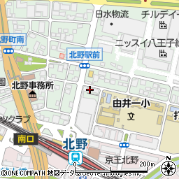 東京都八王子市北野町545周辺の地図