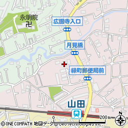 東京都八王子市緑町387周辺の地図