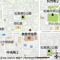 中日新聞敦賀支局周辺の地図