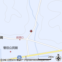 岐阜県下呂市金山町菅田桐洞3003周辺の地図