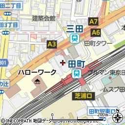みずほ銀行芝支店 ＡＴＭ周辺の地図