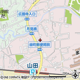 東京都八王子市緑町291周辺の地図