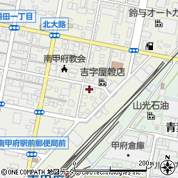 名工建設株式会社　甲府支店周辺の地図