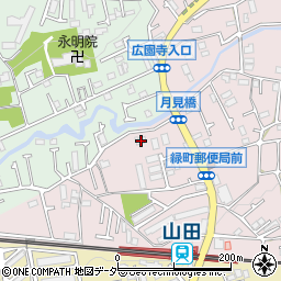 東京都八王子市緑町388周辺の地図