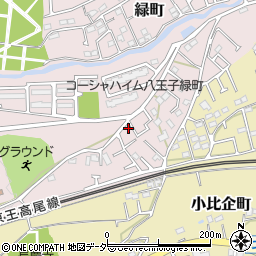 東京都八王子市緑町757周辺の地図