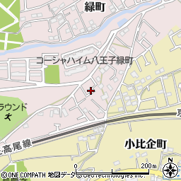東京都八王子市緑町758周辺の地図