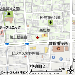 ファミリーマート敦賀新松島店周辺の地図