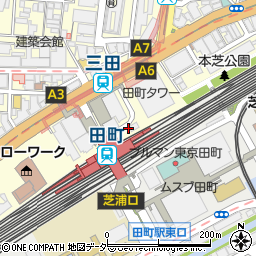 あじさい茶屋田町店周辺の地図