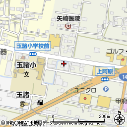 株式会社ヨコハマタイヤサービス甲信　甲府店周辺の地図
