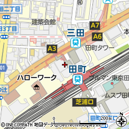 田町センタービル管理株式会社周辺の地図