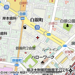 福井県敦賀市白銀町6-35周辺の地図