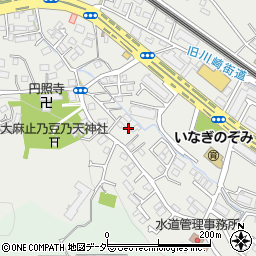 東京都稲城市大丸827周辺の地図
