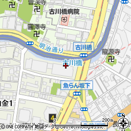桜十字白金リハビリテーション病院周辺の地図