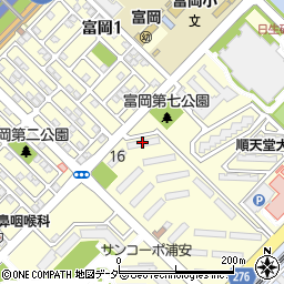 京成サンコーポ浦安１５号棟周辺の地図