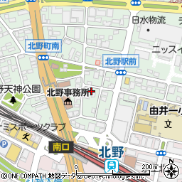 東京都八王子市北野町548周辺の地図