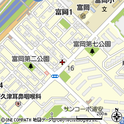 千葉県浦安市富岡1丁目6-2周辺の地図