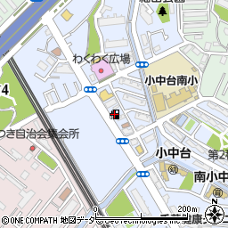 ａｐｏｌｌｏｓｔａｔｉｏｎセルフ小仲台ＳＳ周辺の地図