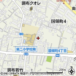 東京都調布市国領町4丁目29-14周辺の地図