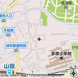 東京都八王子市緑町271周辺の地図