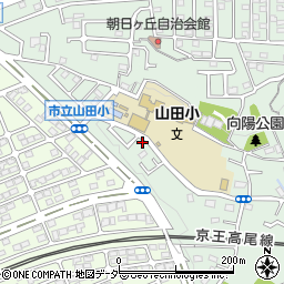 東京都八王子市山田町2071-17周辺の地図