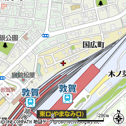 福井県敦賀市国広町139周辺の地図