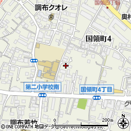 東京都調布市国領町4丁目29-13周辺の地図