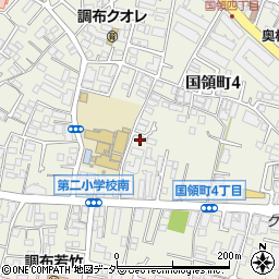 東京都調布市国領町4丁目29-15周辺の地図
