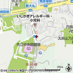 東京都稲城市大丸3052周辺の地図