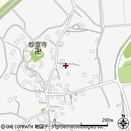 千葉県佐倉市内田52周辺の地図