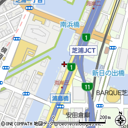 芝浦通船株式会社　外航船舶代理店周辺の地図
