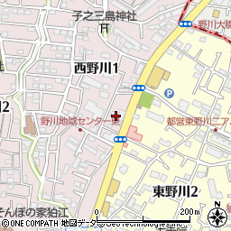 平安堂薬局西野川店周辺の地図