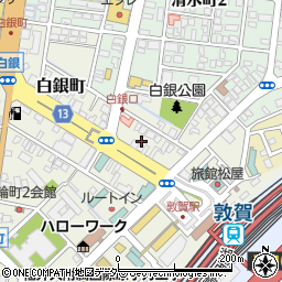 敦賀観光バス株式会社周辺の地図