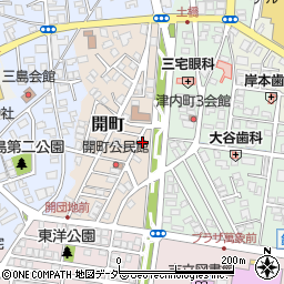長吉組周辺の地図