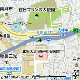 東京都港区南麻布4丁目15周辺の地図