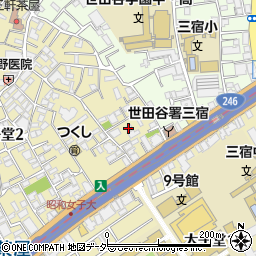 ハイツ秋元周辺の地図