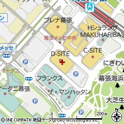 三井アウトレットパーク幕張　ローズコート１階コーチファクトリー周辺の地図