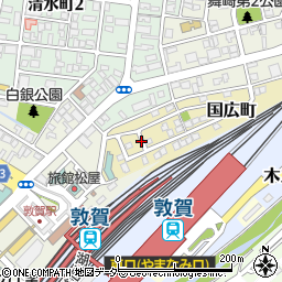 ※停め間違い注意※敦賀駅前駐車場周辺の地図