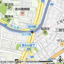古川橋周辺の地図