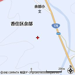 兵庫県美方郡香美町香住区余部1632周辺の地図