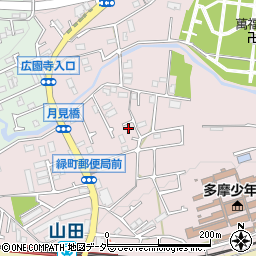 東京都八王子市緑町278周辺の地図