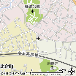 東京都八王子市緑町976周辺の地図