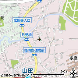 東京都八王子市緑町296周辺の地図