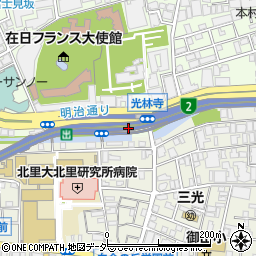 東京都港区南麻布4丁目15-11周辺の地図
