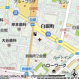 福井県敦賀市白銀町6-16周辺の地図