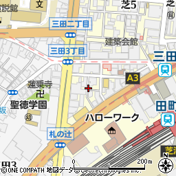 三田鉄板焼 桜坊周辺の地図