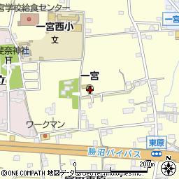 山梨県笛吹市一宮町東原410周辺の地図