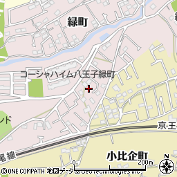 東京都八王子市緑町764周辺の地図