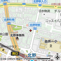 東京都八王子市北野町553周辺の地図