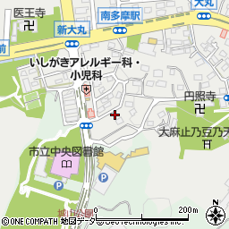 東京都稲城市大丸3028周辺の地図